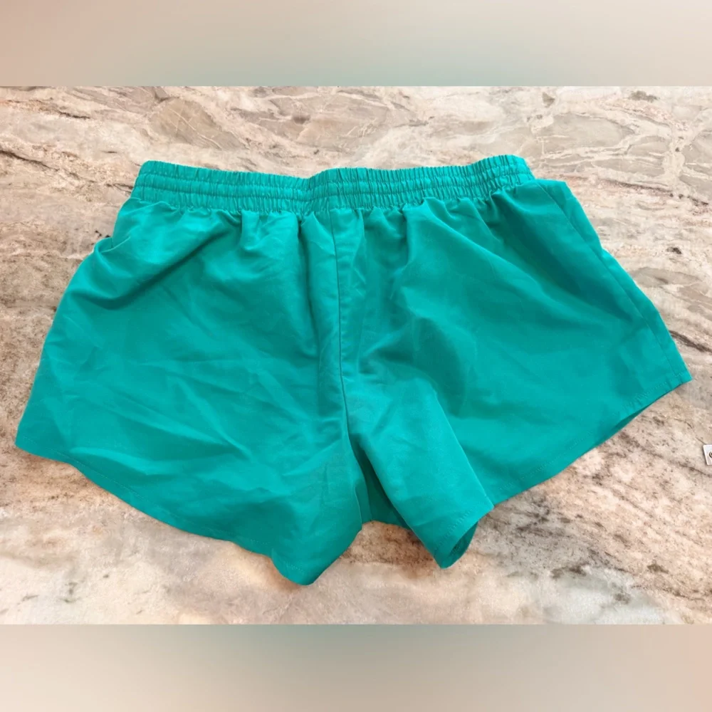Danskin Now Teal Athletic Shorts Women Small 4-6 Lightweight Workout Gym